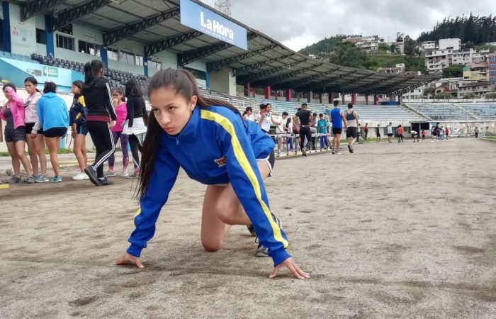 Rubí Chalán y su sueño de convertirse en la mejor atleta del país
