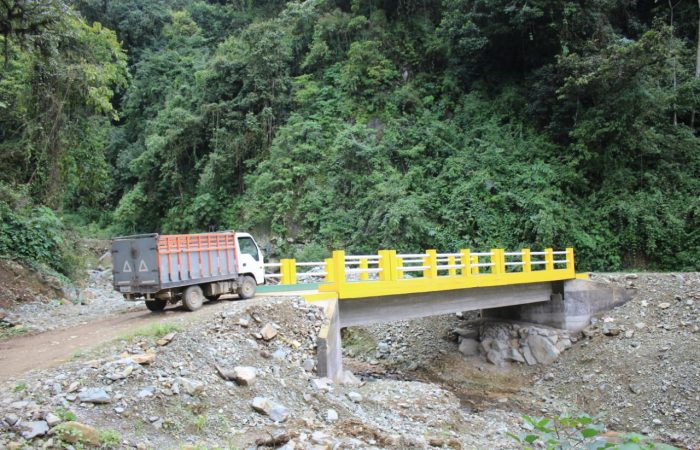 Sozoranga inaugurará primer puente carrozable en el cantón