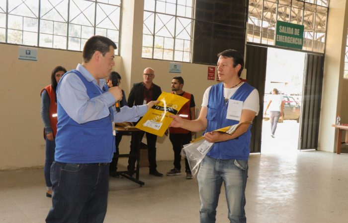 CNE Loja participó de prueba técnica del sistema informático