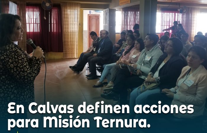 En Calvas definen acciones para fortalecer la atención de niñas y niños a través de Misión Ternura.