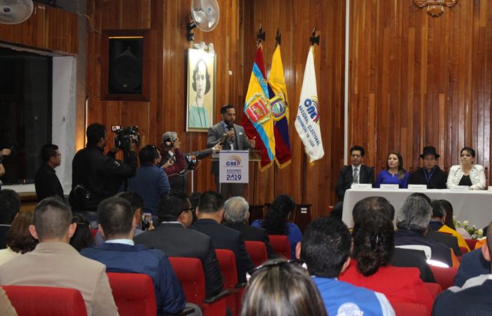Con ceremonia inaugural arrancó el proceso electoral en Loja