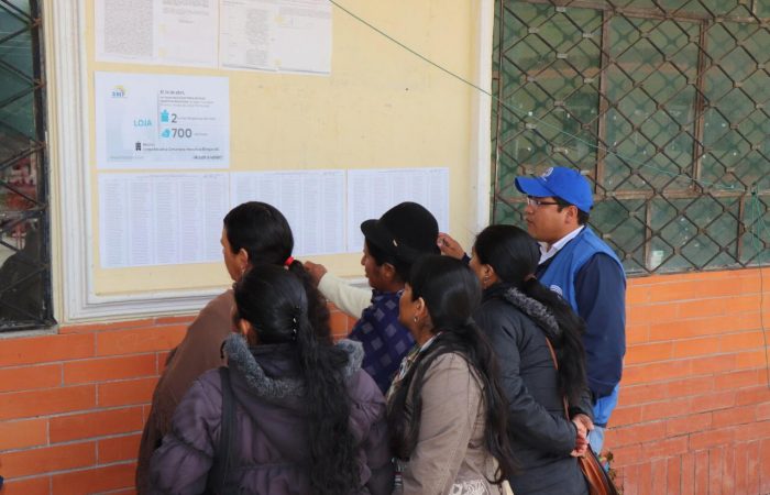 Todo listo para próximas elecciones en San Pablo de Tenta