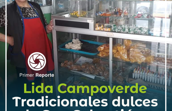 Doña Lida, continúa con la tradición del dulce lojano.