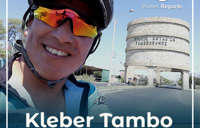 Kleber Tambo en su paso por Piura