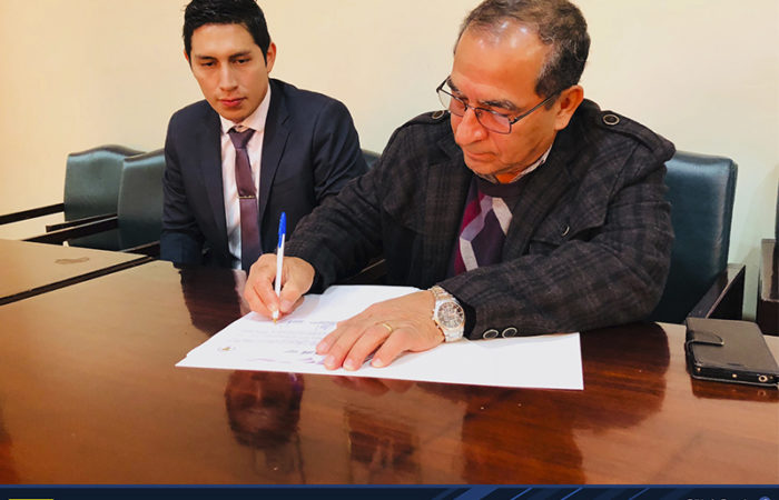 Fedeloja firma convenio  con la Facultad de Salud Humana de la UNL