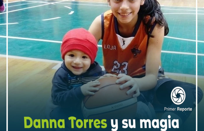 Danna Torres y su magia en el baloncesto