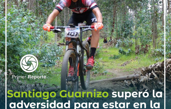 Santiago Guarnizo, pedalea ante la adversidad