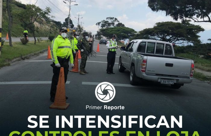 Se intensifican controles en Loja