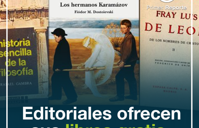 26 editoriales ofrecen libros gratis