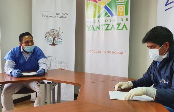 MIES y Municipio de Yantzaza entregarán alimentos a 2 mil familias