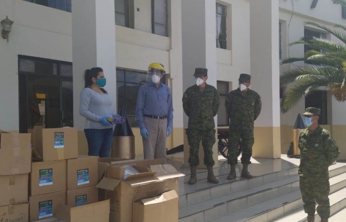 BRIGADA LOJA RECIBE DONACIÓN DE LA PREFECTURA DE LOJA