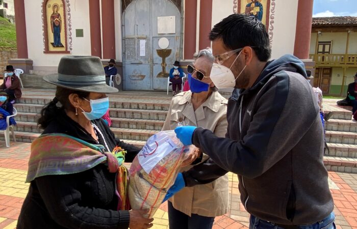 La solidaridad marca la emergencia sanitaria.