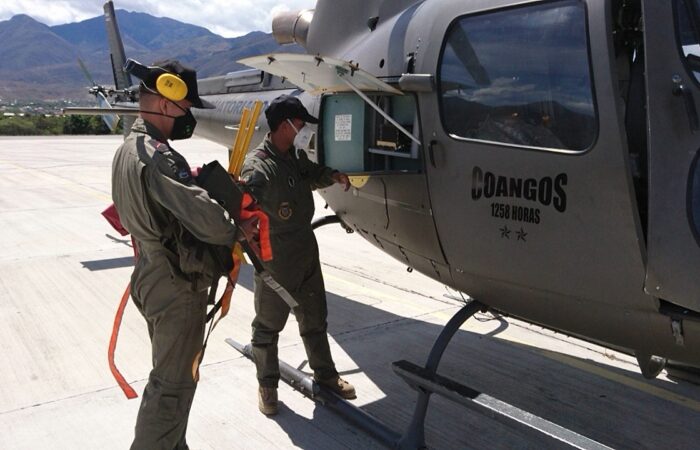 Relevo de Operaciones Aéreas se cumplen en Loja