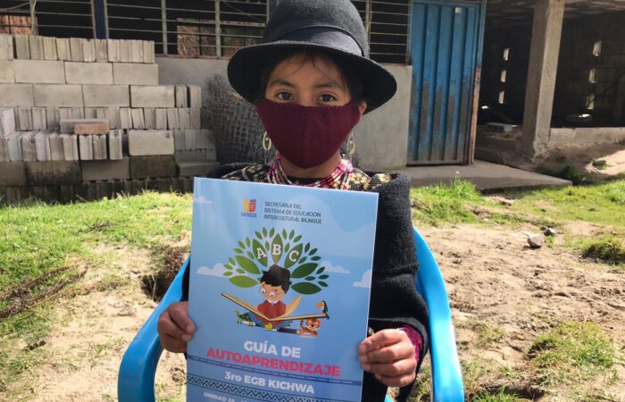 Más de 2900 guías en lenguas ancestrales para estudiantes de la Zona 7