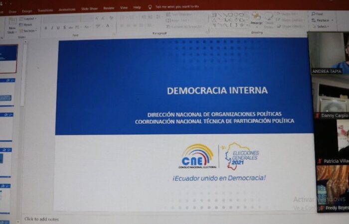 Organizaciones políticas conocieron sobre proceso de democracia interna