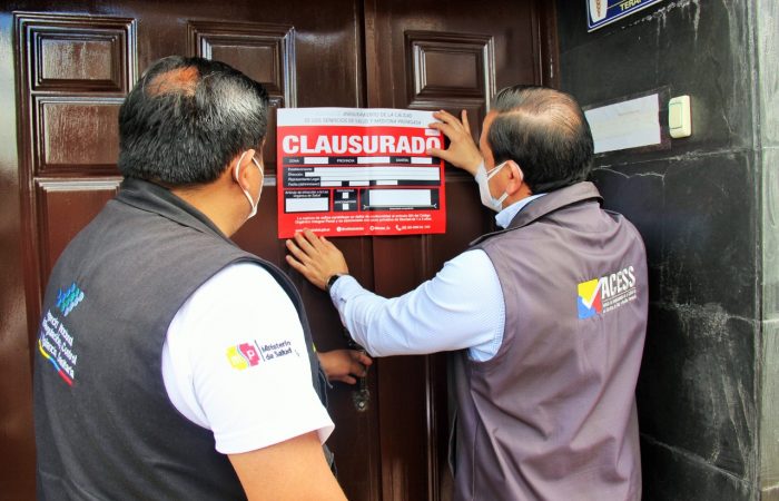 Establecimiento de salud de Loja fue clausurado por irregularidades sanitarias