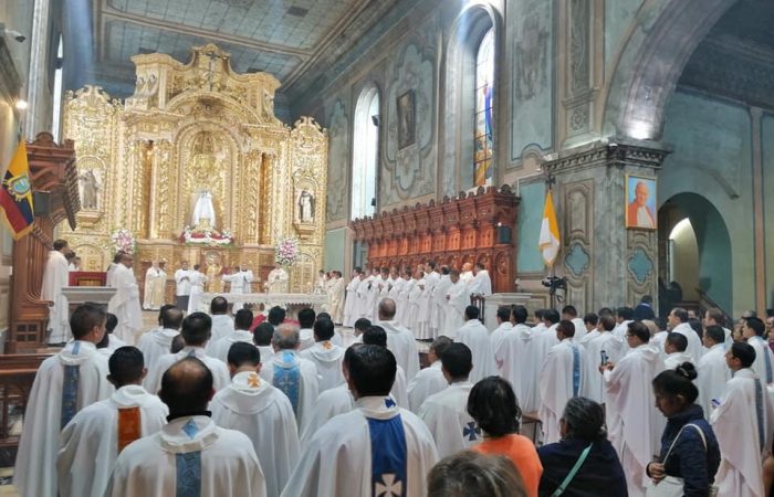 Clero celebrará fiestas en honor a la Santísima Virgen de El Cisne
