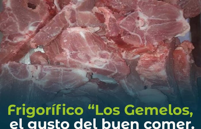 Frigorífico “Los Gemelos, el gusto del buen comer