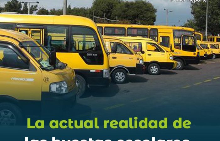 La actual realidad de las busetas escolares