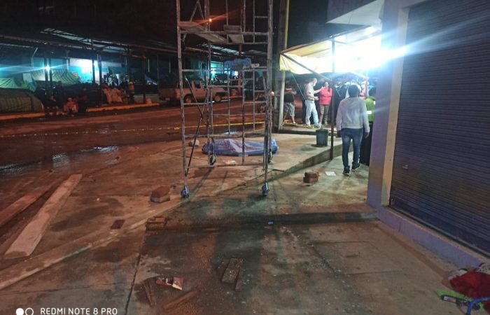 Hombre recibió descarga eléctrica y murió