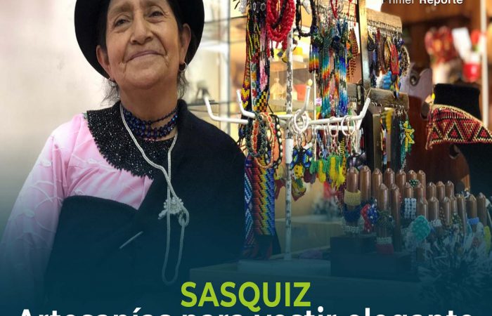 SASQUIZ, artesanías para vestir elegante.