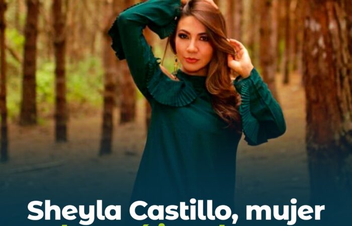 Sheyla Castillo, mujer de espíritu alegre
