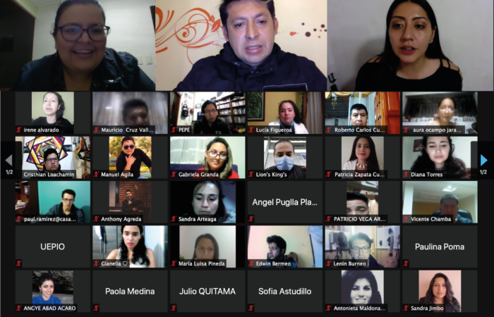SECTOR CULTURAL SE CAPACITA EN REDES SOCIALES Y USO DE PLATAFORMAS DE VIDEO