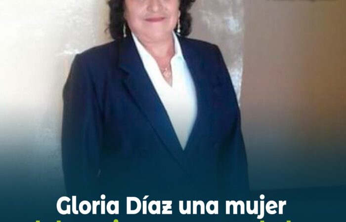 Gloria Díaz una mujer colaborativa y emprendedora