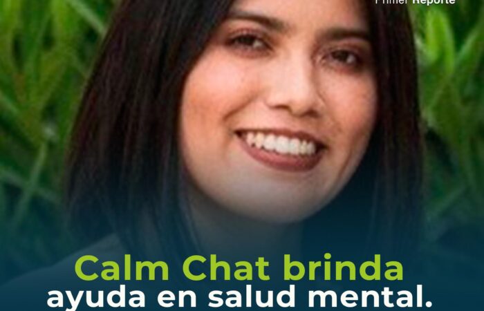 Calm Chat brinda ayuda en salud mental
