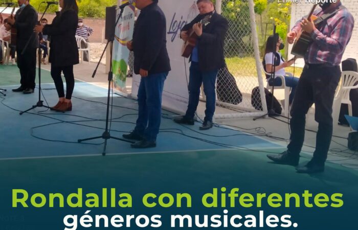 Rondalla con diferentes géneros musicales