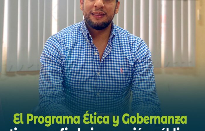 El Programa Ética y Gobernanza tiene como fin la innovación pública