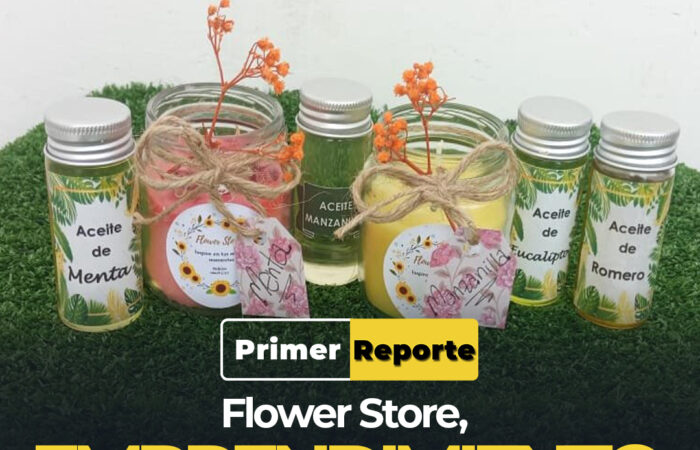 Flower Store, emprendimiento de productos ecológicos