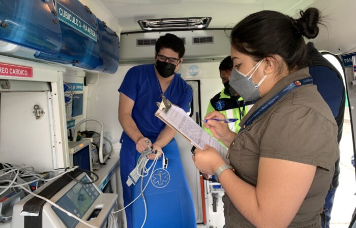 ACESS habilita ambulancias en la provincia de Loja