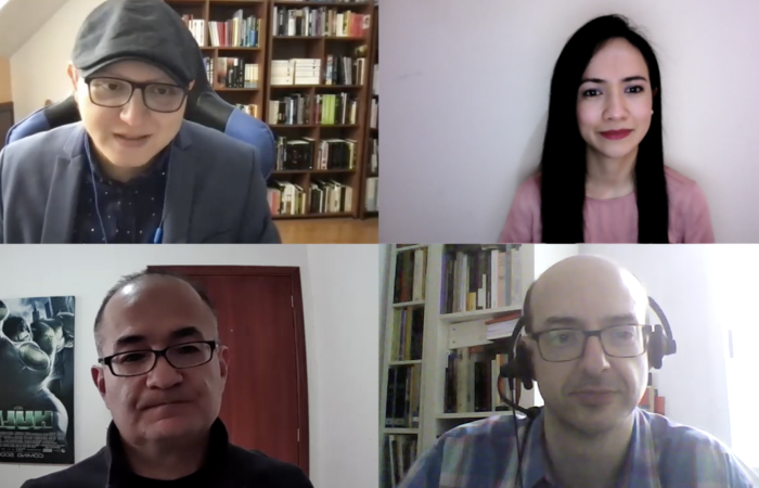 Lenin Paladines paredes presentó la novela Ciudad de Muertos