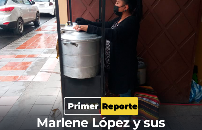Marlene López y sus platos tradicionales lojanos