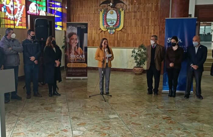 Autoridades de la UTPL conmemoran 50 años de institucionalidad