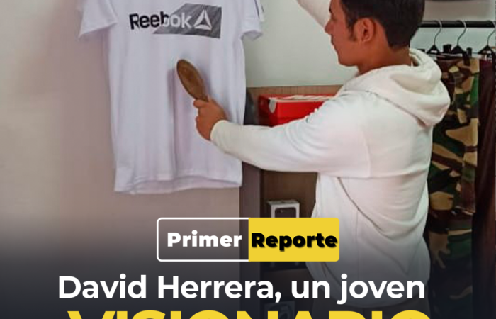 David Herrera, un joven visionario en la venta de ropa