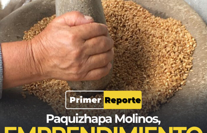 Paquizhapa Molinos, emprendimiento de harinas artesanales