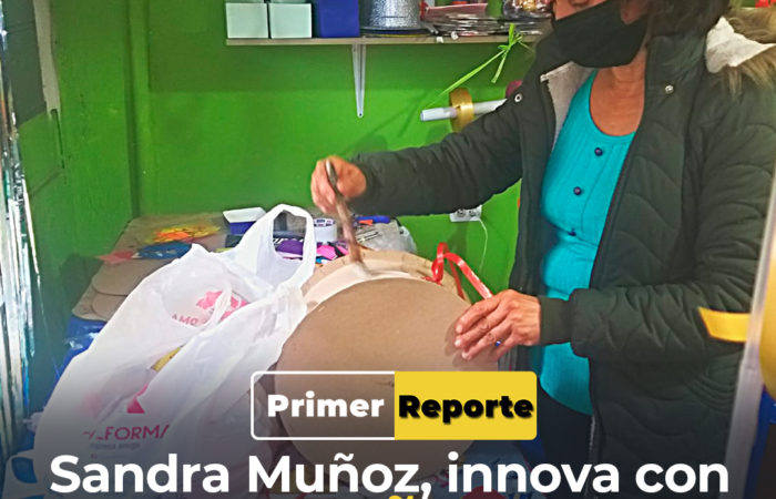 Sandra Muñoz, innova con sus piñatas personalizadas en Loja