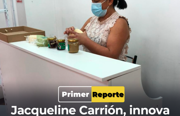 Jacqueline Carrión, innova en la venta de alimentos en Loja