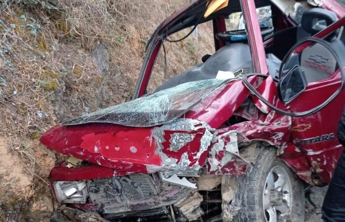 Choque mortal en Las Chinchas