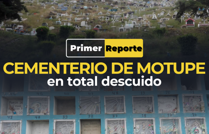 Cementerio de Motupe en total descuido