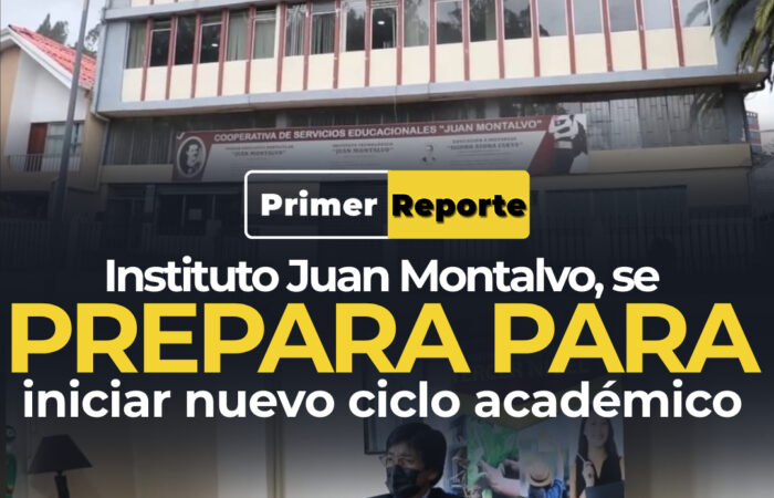 Instituto Juan Montalvo, se prepara para iniciar nuevo ciclo académico