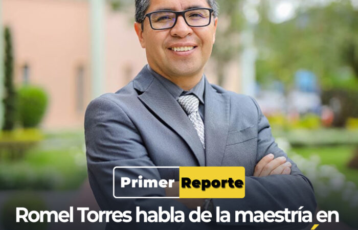 Romel Torres habla de la Maestría en Ciencias y Tecnologías de la Computación, UTPL