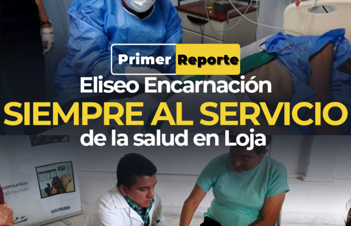 Eliseo Encarnación, siempre al servicio de la salud en Loja