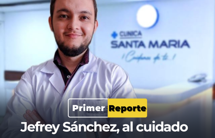 Jefrey Sánchez, al cuidado de la salud mental de los lojanos.