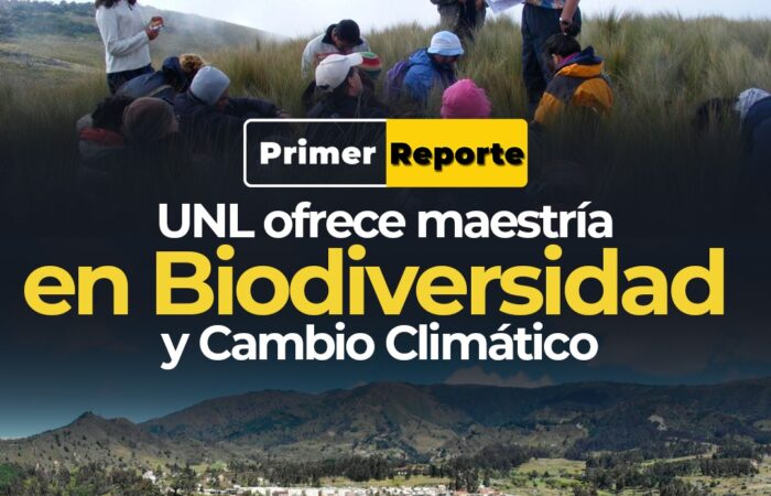 UNL ofrece maestría en Biodiversidad y Cambio Climático.