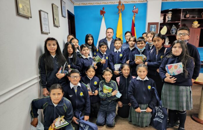 ALCALDÍA DE SARAGURO RECIBIÓ VISITA DE ESTUDIANTES DE UNIDAD EDUCATIVA “CALASANZ”