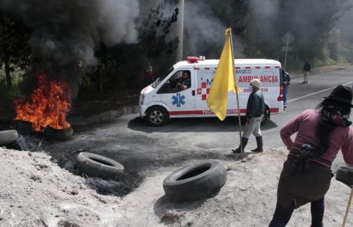 Dos fallecidos por obstaculización de vías debido a movilizaciones