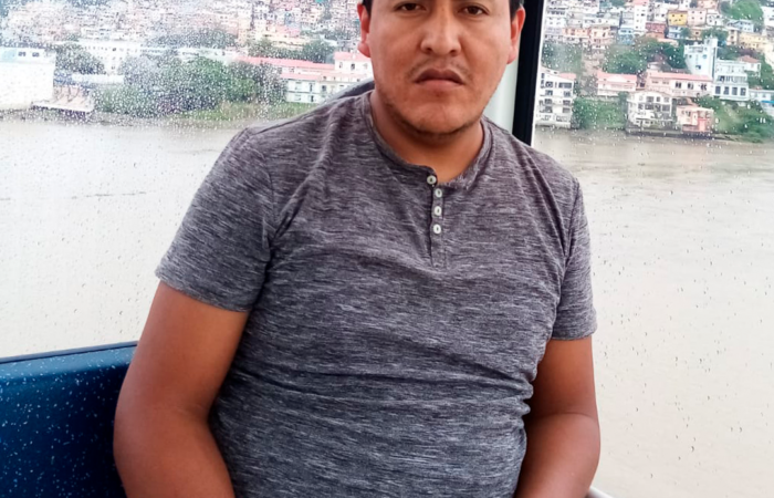 Edgar Muicela, candidato a la secretaría del Sindicato de Trabajadores de Loja